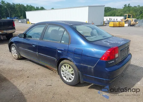 2004 Honda Civic Lx from USA, damaged, VIN 2HGES16524H536556